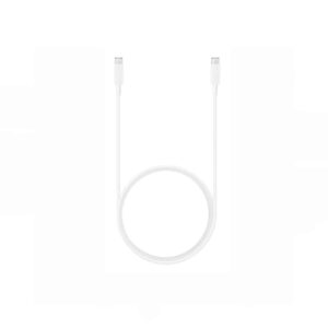 Cable Samsung de Datos C to C 1.8M MAX 5A 100W Blanco