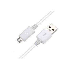 Cable USB Micro USB Simple 2A Blanco
