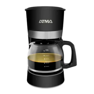 Cafetera de filtro Atma 1.5Lts - Negro