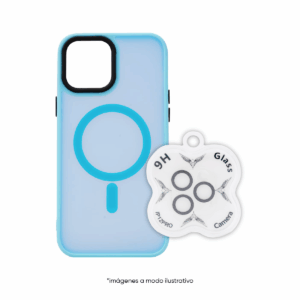 Funda MagSafe Translúcida + Protector de Cámara Para Iphone de Regalo