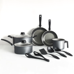 Batería de Cocina 9 Piezas Tramontina Turin