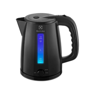 Pava Eléctrica Electrolux con Control de Temperatura - Negra
