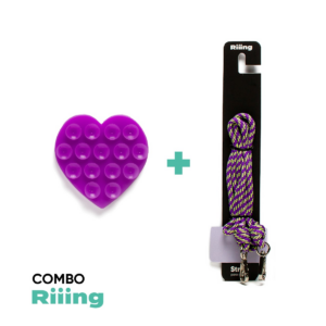 Combo Accesorios - Stickit Riiing  + Colgante Riiing 1,5 Mts