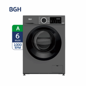 Lavarropas Automático Bgh Bwfi06S24Ac Inverter 6kg Silver