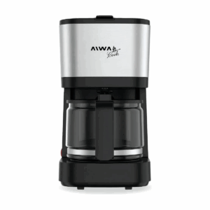 Cafetera Eléctrica De Filtro Aiwa Cook 750mL 600W Plateado/Negro