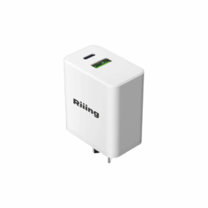 Cargador de Pared Riiing Onus 45W Blanco – GAN45BL-SC