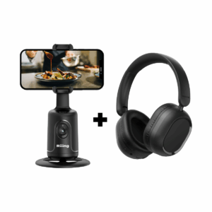 Combo Riiing 1 Trípode Focus 360 Mini + Auriculares Vincha Bluetooth Neptune Ultra