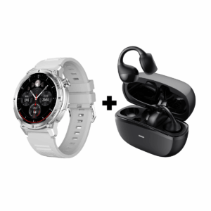 Combo Riiing 2 Smartwatch Core 19 Plateado + Auriculares In-Ear TWS Riiing Loop Buds