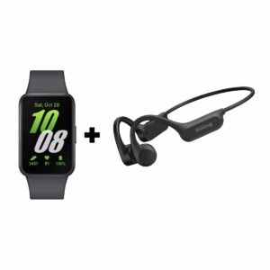 Combo Sport Samsung Galaxy Fit 3 + Auriculares In Ear Riiing Bone Fit Negros