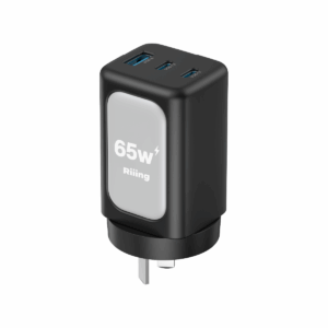 Cargador de Pared Riiing Potentia 65W Negro